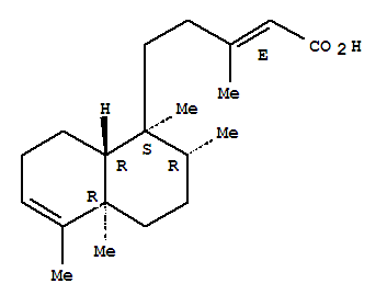 25436-90-2;25906-81-4  (2E)-3-methyl-5-[(1S,2R,4aR,8aR)-1,2,4a,5-tetramethyl-1,2,3,4,4a,7,8,8a-octahydronaphthalen-1-yl]pent-2-enoic acid