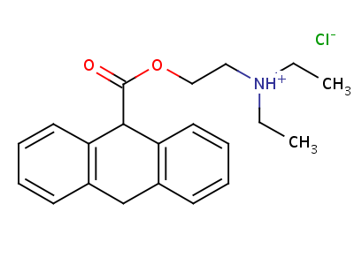 27819-49-4  2-(diethylamino)ethyl 9,10-dihydroanthracene-9-carboxylate