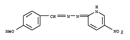 28058-33-5  2-{(2E)-2-[(4-methoxyphenyl)methylidene]hydrazino}-5-nitropyridine