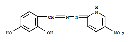 28058-38-0  (4Z)-3-hydroxy-4-{[2-(5-nitropyridin-2-yl)hydrazino]methylidene}cyclohexa-2,5-dien-1-one