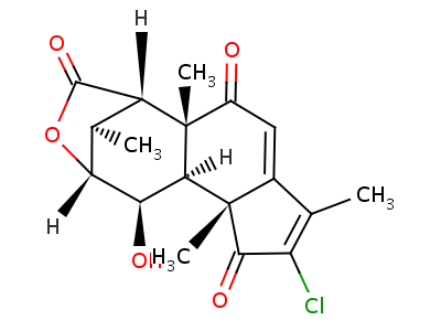 301644-47-3  2,5-Methano-2H-indeno[4,5-d]oxepin-4,6,10(1H)-trione,9-chloro-5,5a,10a,10b-tetrahydro-1-hydroxy-5a,8,10a,11-tetramethyl-,(1R,2R,5S,5aR,10aR,10bS,11R)-