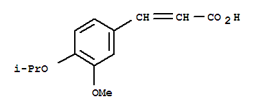 32022-22-3  (2E)-3-[3-methoxy-4-(1-methylethoxy)phenyl]prop-2-enoate