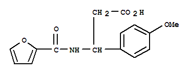 332052-52-5  (3R)-3-[(furan-2-ylcarbonyl)amino]-3-(4-methoxyphenyl)propanoate