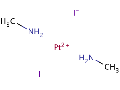 33634-55-8  diiodoplatinum(2+) bis(methylazanide)