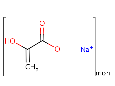 36445-84-8  پلیمر سدیم آلفا هیدروکسی آکریلات؛ 2-اسید پروپنوئیک ، 2-هیدروکسی ، نمک مونو سدیم ، هموپلیمر. پلیمر سدیم .alpha.-هیدروکسی آکریلات