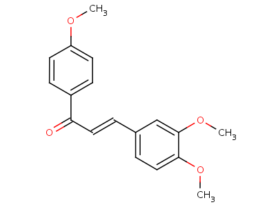 36685-66-2  (2E)-3-(3,4-dimethoxyphenyl)-1-(4-methoxyphenyl)prop-2-en-1-one