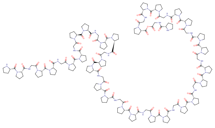 37326-22-0  Glycine,L-prolyl-L-prolylglycyl-L-prolyl-L-prolylglycyl-L-prolyl-L-prolylglycyl-L-prolyl-L-prolylglycyl-L-prolyl-L-prolylglycyl-L-prolyl-L-prolylglycyl-L-prolyl-L-prolylglycyl-L-prolyl-L-prolylglycyl-L-prolyl-L-prolylglycyl-L-prolyl-L-prolylglycyl-L-proly