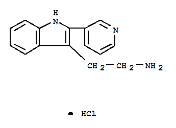 374064-07-0  2-(2-pyridin-3-yl-1H-indol-3-yl)ethanaminium