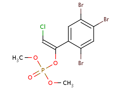 37913-83-0  (E)-2-chloro-1-(2,4,5-tribromophenyl)ethenyl dimethyl phosphate