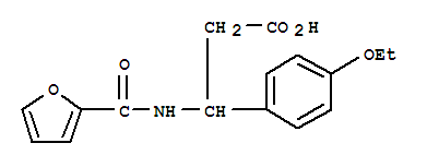 385400-96-4  (3R)-3-(4-ethoxyphenyl)-3-[(furan-2-ylcarbonyl)amino]propanoate