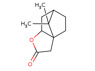 39668-62-7  (3aS,7aR)-8,8-dimethyltetrahydro-4H-3a,6-methano-1-benzofuran-2(3H)-one