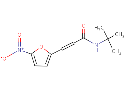 39965-42-9  (2E)-N-tert-butyl-3-(5-nitrofuran-2-yl)prop-2-enamide