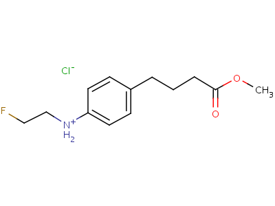 4092-87-9  methyl 4-{4-[(2-fluoroethyl)amino]phenyl}butanoate