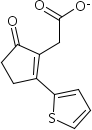 436086-95-2  (5-oxo-2-thiophen-2-ylcyclopent-1-en-1-yl)acetate