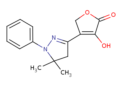 50413-16-6  (4E)-4-(5,5-dimethyl-1-phenylpyrazolidin-3-ylidene)dihydrofuran-2,3-dione