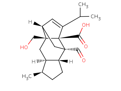 51493-69-7  (1R,3aR,4S,4aR,7R,7aR,8aS)-4-formyl-8a-(hydroxymethyl)-7-methyl-3-(propan-2-yl)-4,4a,5,6,7,7a,8,8a-octahydro-1,4-methano-s-indacene-3a(1H)-carboxylic acid
