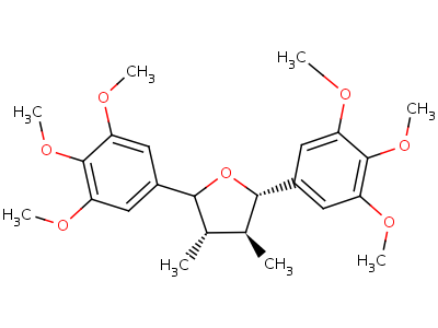 53250-50-3  (2S,3S,4S,5S)-3,4-dimethyl-2,5-bis(3,4,5-trimethoxyphenyl)tetrahydrofuran