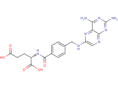 53661-94-2  N-(4-{[(2,4-diaminopteridin-6-yl)amino]methyl}benzoyl)glutamic acid