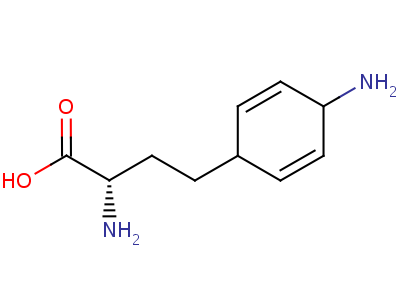 53696-70-1  (2S)-2-amino-4-(4-aminocyclohexa-2,5-dien-1-yl)butanoic acid