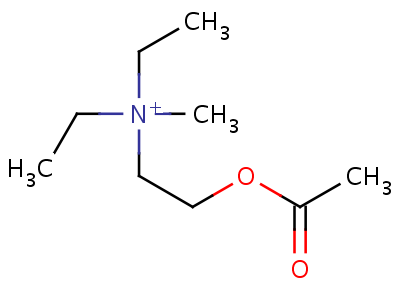 53566-04-4;54378-00-6  2-(acetyloxy)-N,N-diethyl-N-methylethanaminium iodide