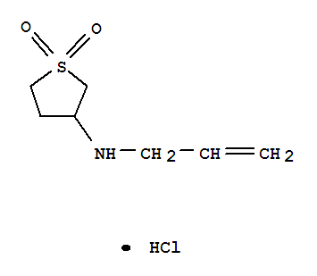 5553-32-2  (3R)-N-prop-2-en-1-yltetrahydrothiophen-3-aminium 1,1-dioxide