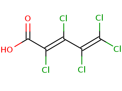 5659-41-6  (2E)-2,3,4,5,5-pentachloropenta-2,4-dienoic acid