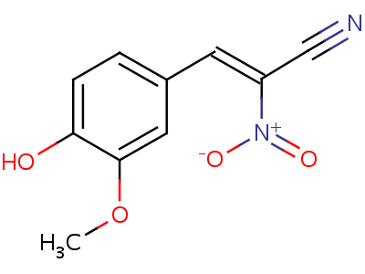 58046-27-8  (2Z)-3-(4-hydroxy-3-methoxyphenyl)-2-nitroprop-2-enenitrile