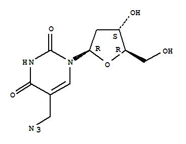 59090-48-1  1-(2-deoxypentofuranosyl)-5-(triaza-1,2-dien-2-ium-1-ylmethyl)pyrimidine-2,4(1H,3H)-dione