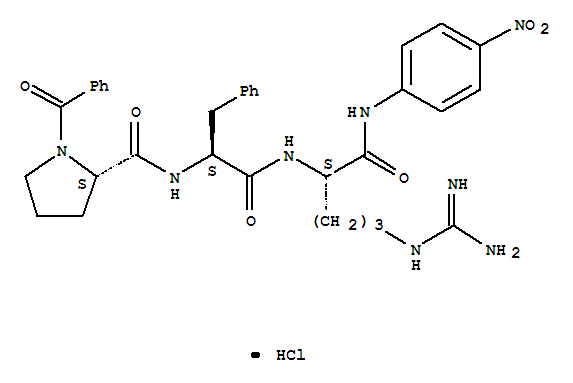 59188-28-2  N-benzoyl-pro-phe-arg P-nitroanilide*hydrochlorid