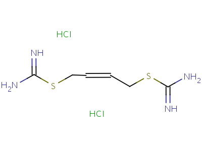 60784-24-9  (2E)-but-2-ene-1,4-diyl dicarbamimidothioate