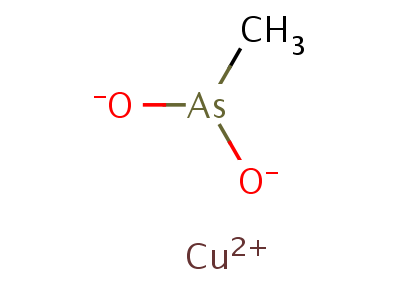 25400-23-1;63869-12-5  copper(2+) methylarsonite