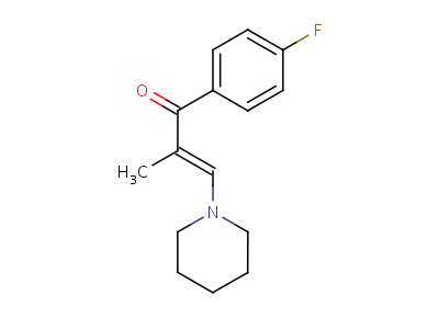 65201-20-9  (2E)-1-(4-fluorophenyl)-2-methyl-3-piperidin-1-ylprop-2-en-1-one