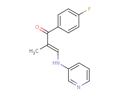 65201-24-3  (2E)-1-(4-fluorophenyl)-2-methyl-3-(pyridin-3-ylamino)prop-2-en-1-one