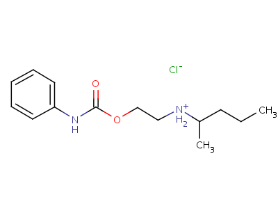 67195-99-7  2-(pentan-2-ylamino)ethyl phenylcarbamate