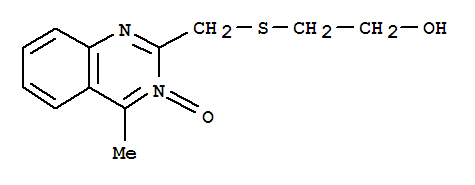 6965-81-7  2-{[(2-hydroxyethyl)sulfanyl]methyl}-4-methyl-3-oxo-3,4-dihydroquinazolin-3-ium