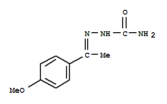 717-14-6  (1E)-1-(4-methoxyphenyl)ethanone semicarbazone