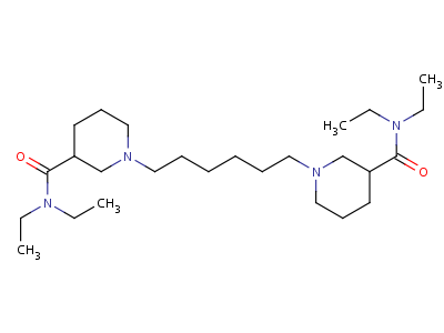 1060-82-8;7259-61-2  1,1'-hexane-1,6-diylbis(N,N-diethylpiperidine-3-carboxamide)