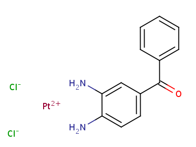 72596-00-0  dichloroplatinum(2+) (4-benzoylbenzene-1,2-diyl)diazanide 72596-00-0  dichloroplatinum(2+) (4-benzoylbenzene-1,2-diyl)diazanide