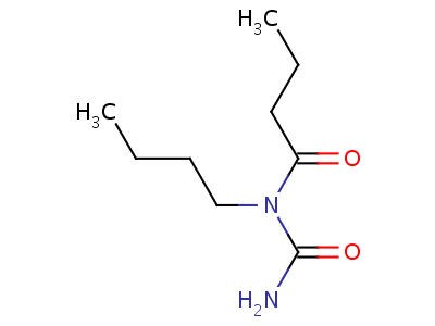 23549-53-3;73025-03-3  N-butyl-N-carbamoylbutanamide