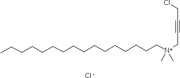 73663-98-6  N-(4-chlorobut-2-yn-1-yl)-N,N-dimethylhexadecan-1-aminium