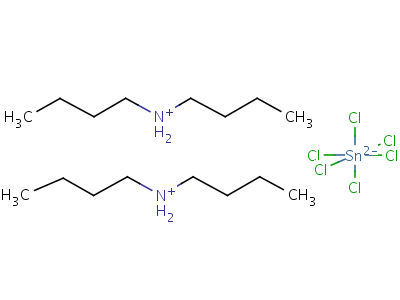 73926-85-9  BIS(DIBUTYLAMMONIUM)HEXACHLORO STANNATE