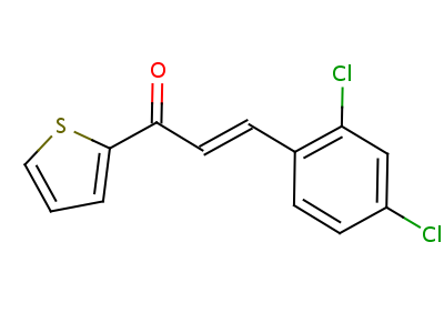 7402-71-3  (2E)-3-(2,4-dichlorophenyl)-1-thiophen-2-ylprop-2-en-1-one