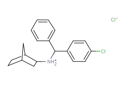 74039-09-1  N-[(4-chlorophenyl)(phenyl)methyl]bicyclo[2.2.1]heptan-2-amine