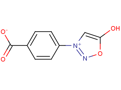 7614-53-1  3-(4-carboxyphenyl)-5-oxo-2,5-dihydro-1,2,3-oxadiazol-3-ium
