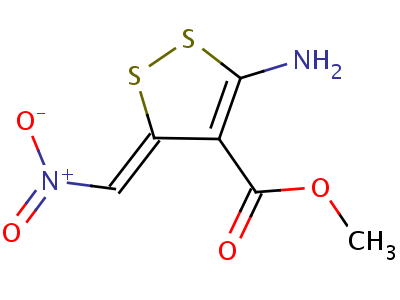 78649-93-1  methyl (3Z)-5-amino-3-(nitromethylidene)-3H-1,2-dithiole-4-carboxylate