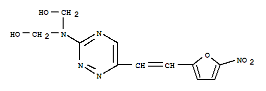 794-93-4  ({6-[(E)-2-(5-nitrofuran-2-yl)ethenyl]-1,2,4-triazin-3-yl}imino)dimethanol