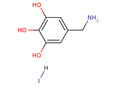 79490-74-7  5-(aminomethyl)benzene-1,2,3-triol hydroiodide (1:1)