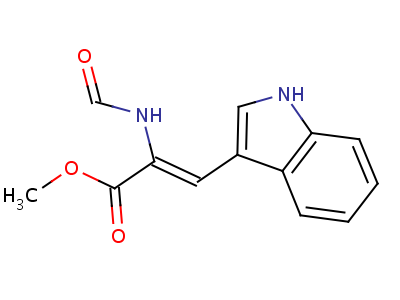 79722-79-5  methyl (2Z)-2-(formylamino)-3-(1H-indol-3-yl)prop-2-enoate