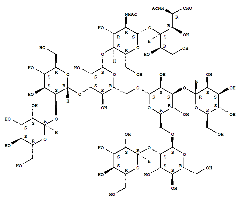 84182-22-9  mannoheptaose-di-(N-acetyl-D-*glucosamine) D1