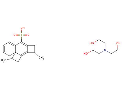 84798-64-1  Naphthalenesulfonic acid, bis(tripropylene)-, compd. with 2,2,2-nitrilotris(ethanol) (1:1)